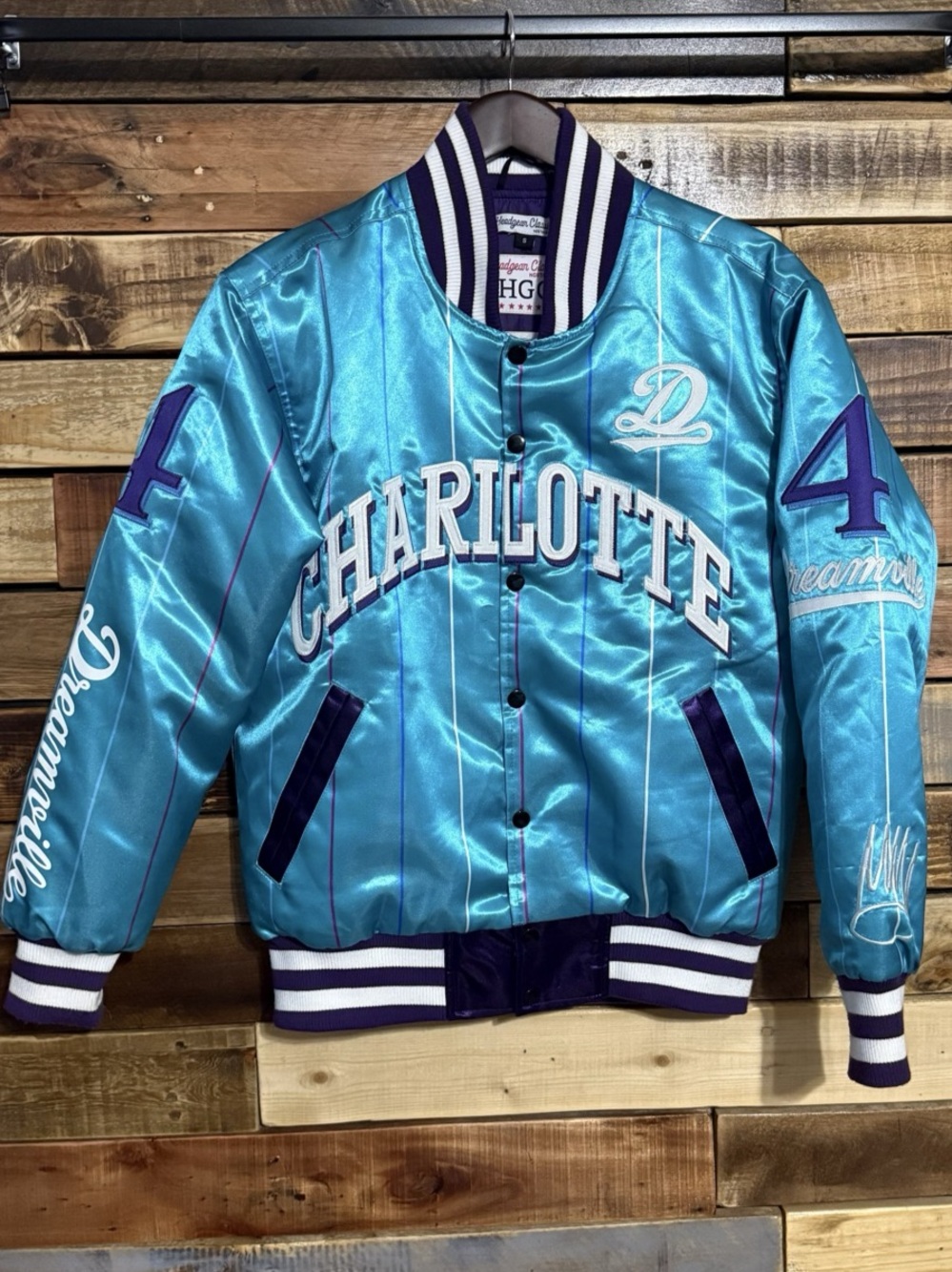 Headgear Classics x Dreamville Jermaine Cole Satin Jacket x Jermaine Cole Satin